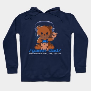 Gamer Dad Like A Normal Dad Video Gamer Hoodie